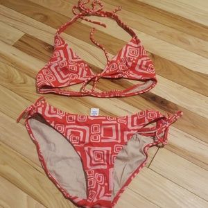 Hollister red bikini